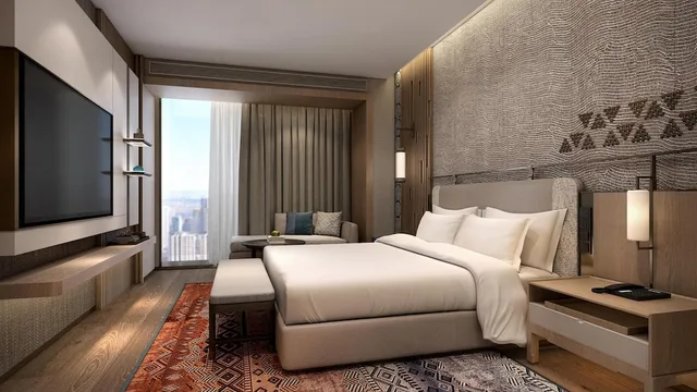 جناح بسرير فردي، Hualuxe Guiyang Financial City 3/7