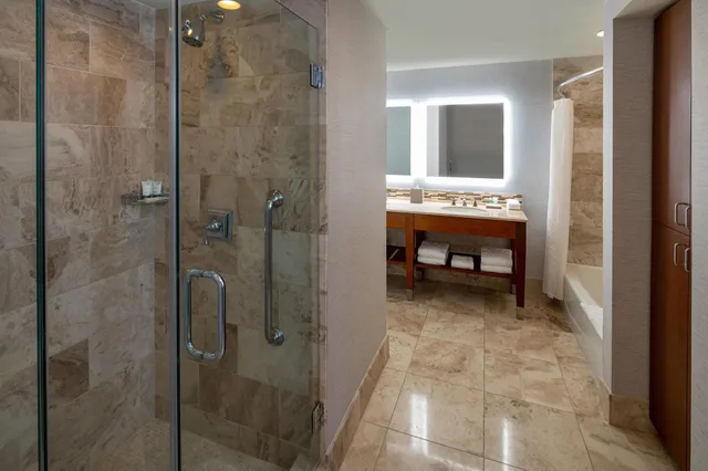 غرفة بسرير كينج لذوي الإعاقة، Westin Houston Memorial City Hotel 5/6