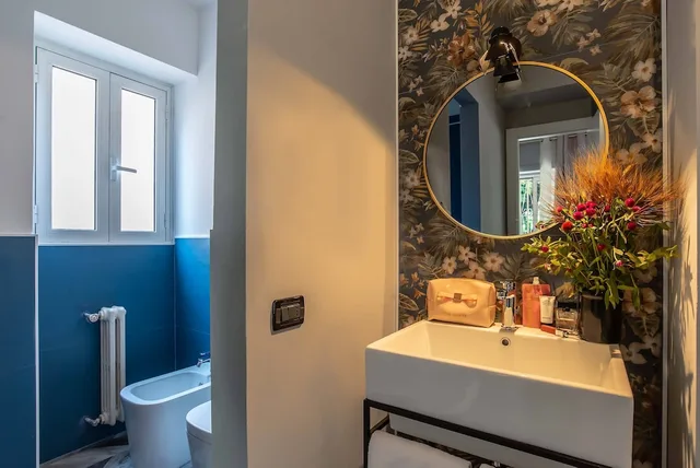غرفة بسرير مزدوج أو سريرين منفصلين، Bloom Hotel Roma 5/7