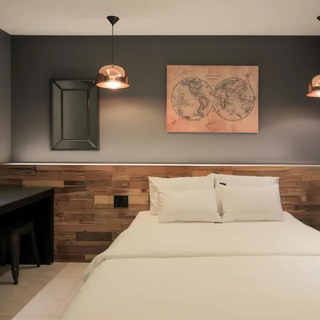 Standard, Double Bed, Hotel Yaja Jeongwang 6/9