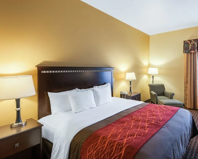 غرفة قياسية بسرير كينج، Comfort Inn and Suites Regional Medical Center 3/5