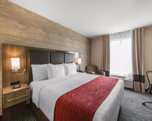 غرفة قياسية بسرير كينج، Comfort Inn & Suites Calgary Airport North 5/7