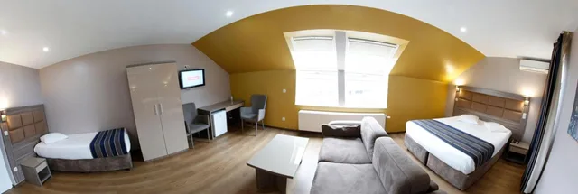 غرفة ديلوكس عائلية بسرير فردي، Hotel Midi-Zuid 3/7