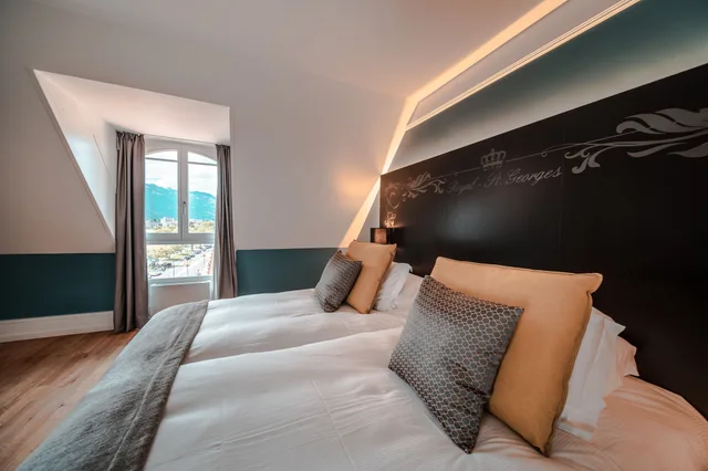 Modern, Twin Beds, No Balcony، Hotel Royal St Georges Interlaken MGallery 6/10