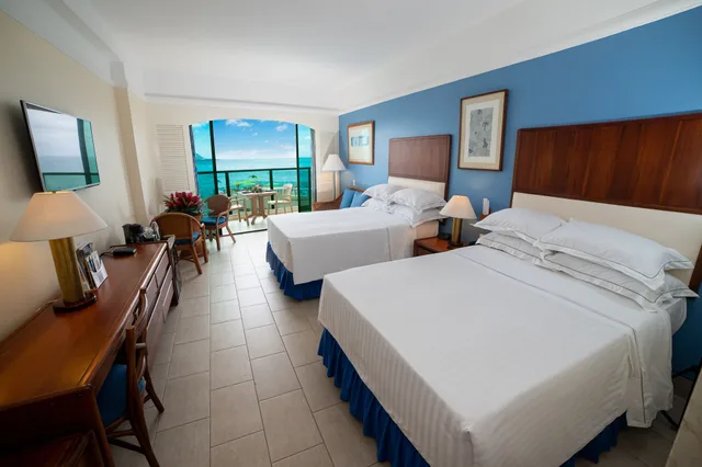 غرفة بسريرين مزدوجين بإطلالة على البحر، Barcelo Colon Miramar 4/7