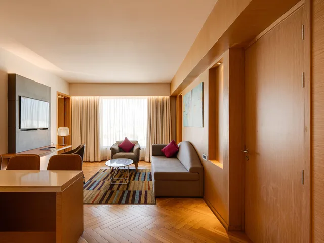 شقة عائلية بسرير كوين بغرفة نوم واحدة، Novotel Vijayawada Varun 3/5