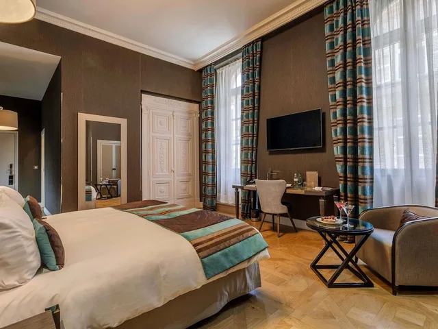 غرفة ديلوكس بسرير مزدوج، La Cour des Consuls Hotel & Spa Toulouse - MGallery Collection 3/10