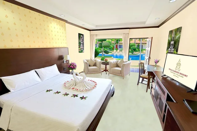 Deluxe, King Bed, Pool Access، Thai Garden Resort 4/10