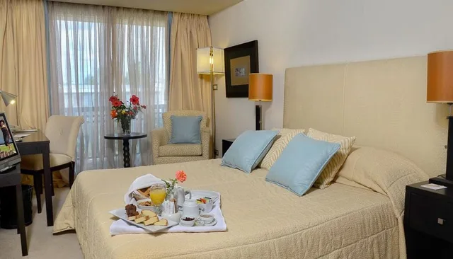 غرفة كومفورت بإطلالة على المدينة مفردة بسرير مزدوج، Plaza Resort Hotel 5/7