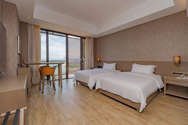 غرفة ديلوكس بسريرين منفصلين بإطلالة على البحر، Mangrove Tree Resort World (Coral Tower) 2/10