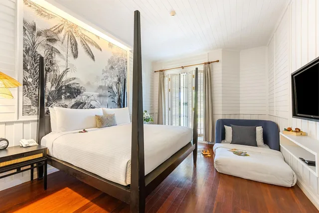 غرفة سوبيريور بسرير كينج بشرفة، OUTRIGGER Koh Samui Beach Resort 2/10