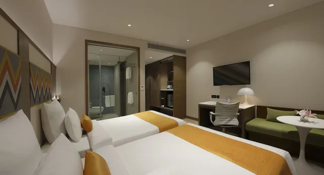 غرفة تنفيذية بسريرين منفصلين، Novotel Guwahati GS Road 3/10