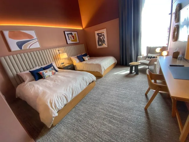 غرفة ديلوكس بسريرين كوين، Kinn Guesthouse Downtown 1/2