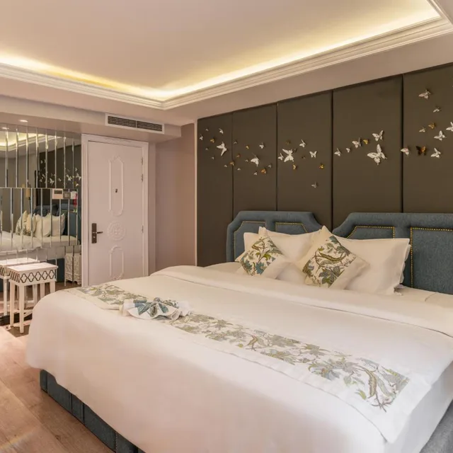 جناح بريميير بمطبخ صغير، A&EM Saigon Hotel 1/10