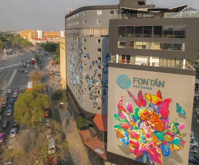 غرفة ديلوكس مفردة بسرير كينج، Hotel Fontan Reforma 1/1