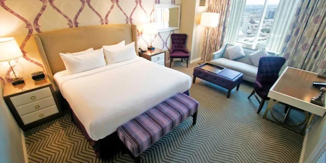 غرفة فاخرة بسريرين كوين بإطلالة على المدينة، Harrah's New Orleans - A Caesars Rewards Destination 1/4