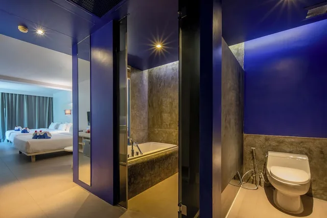 غرفة عائلية بسرير كينج وسريرين منفصلين، The Yama Hotel Phuket 7/7