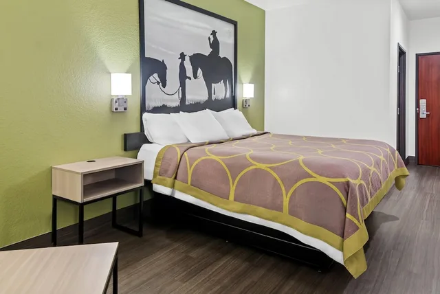 Standard, King Bed, Super 8 by Wyndham Weatherford 2/6