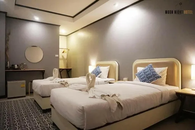 Room, Twin Beds, No Window، The Moon Night Aonang Hotel 1/1