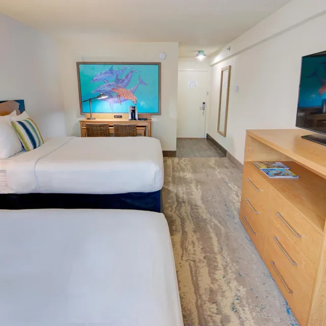 غرفة قياسية بسريرين كوين، Guy Harvey Resort St. Augustine Beach 2/5