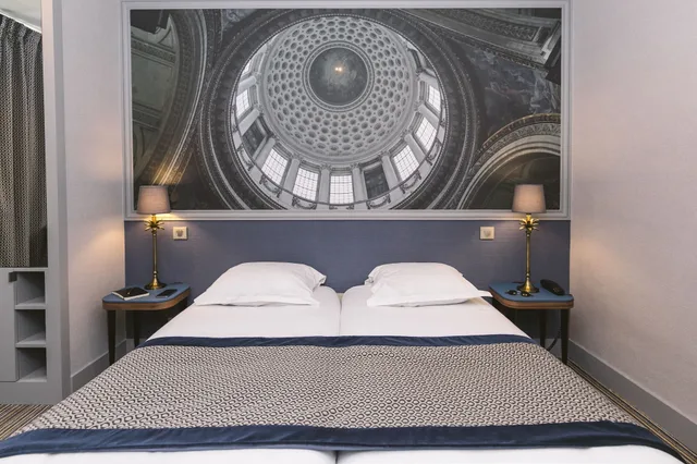 غرفة قياسية بسريرين منفصلين، Hotel Saint Christophe 5/10