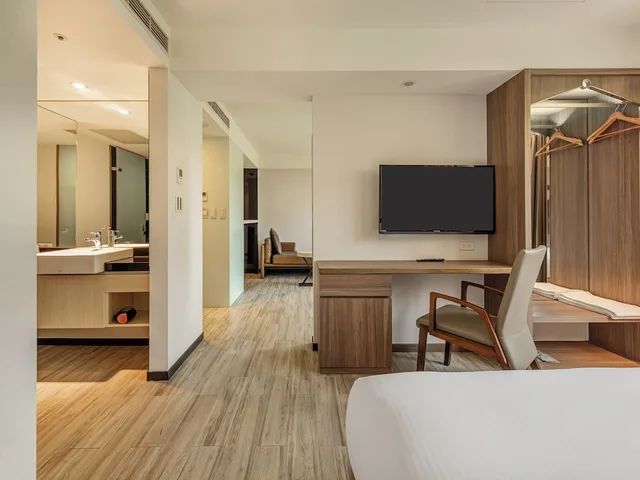 جناح ديلوكس بسرير كوين، Guide Hotel Taipei Fuxing N. 10/10
