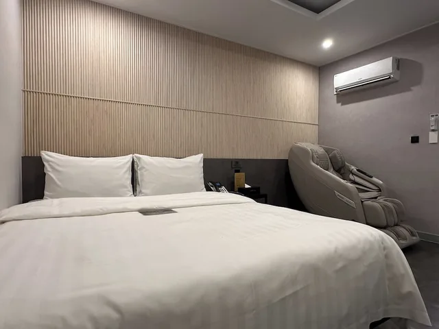 غرفة بزنس بسرير مزدوج، Hotel 24st Urban Brown Seosan Lake Park 1/7