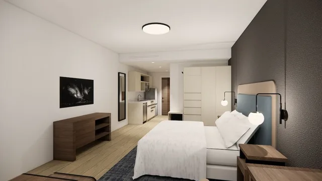 Suite, Queen Bed, Sofa, Accessible, Homewood Suites by Hilton Surrey 1/6