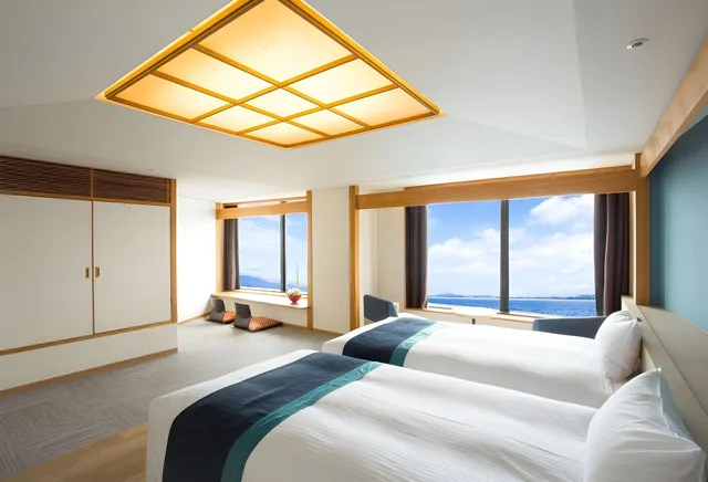 غرفة يابانية عصرية، Lake Biwa Otsu Prince Hotel(ex.Biwako Otsu Prince Hotel) 1/2