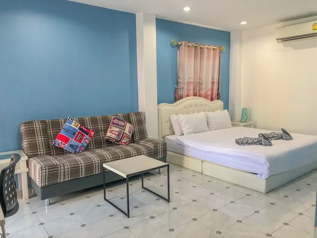 غرفة بسرير كوين، Na Banmae Resort 1/4