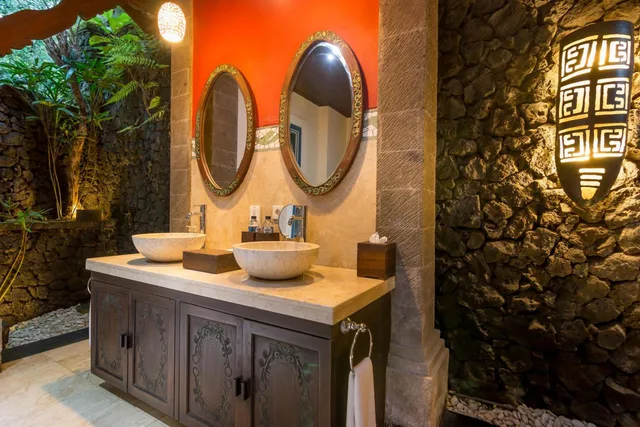 فيلا بغرفتي نوم بمسبح خاص، Bidadari Private Villas Retreat 7/9