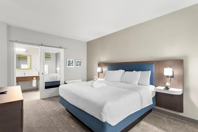 جناح استوديو بسرير كينج مع أريكة، Hampton Inn Huntley Chicago 1/5