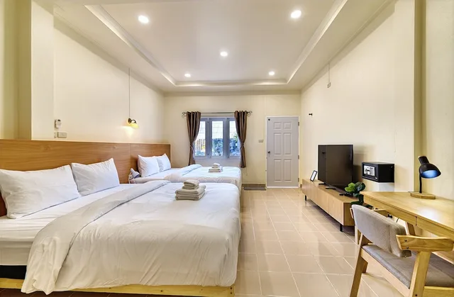 شقة عائلية بسريرين كينج بإطلالة على الفناء، The Bulin Residence 1/5