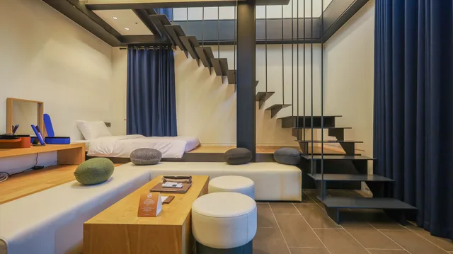 Garden, Camping, Suite, 1 King and 1 Single Beds، KYND HOTEL 7/10