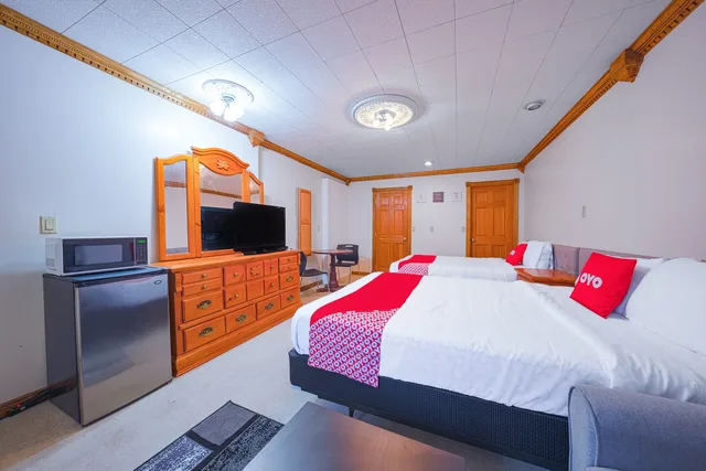 غرفة بسريرين كوين، OYO Hotel Portland OR near Airport 6/9