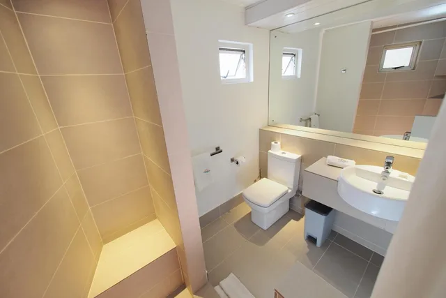 لوفت بغرفة نوم واحدة بإطلالة جزئية على البحر، Le Beachclub Serviced Apartments And Villas 3/3