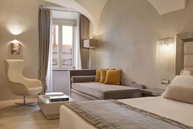جناح جونيور بسرير كينج مع أريكة، Terrace Pantheon Relais 6/9