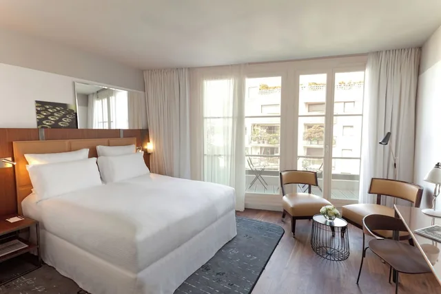 غرفة ديلوكس بسرير كينج بشرفة، Boutet Bastille Hotel Paris - MGallery Collection 3/4