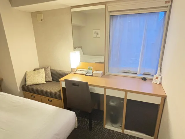 غرفة بسرير مزدوج، Hotel Sunflex Kagoshima 3/6