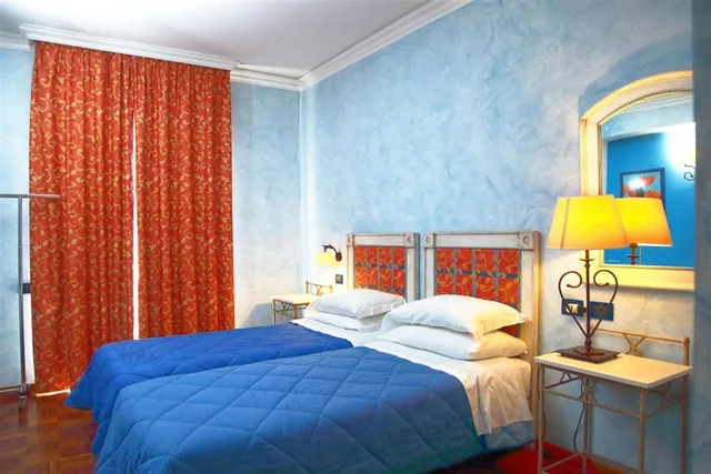 غرفة بسرير مزدوج أو سريرين منفصلين، Hotel Nautico Pozzallo 1/10