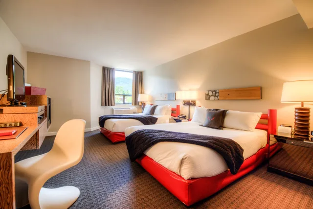 غرفة ديلوكس بسريرين كوين بإطلالة على المدينة، Adara Hotel 2/6
