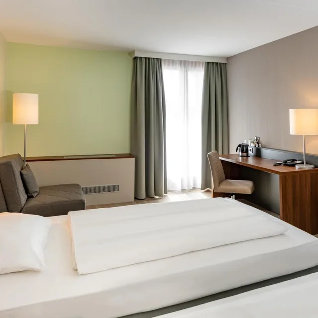 غرفة قياسية بسرير فردي مع أريكة، Mercure Hotel Stuttgart Sindelfingen an der Messe 7/10