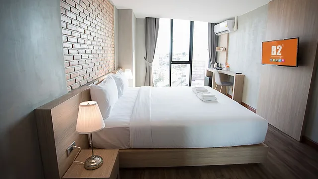 غرفة بريميير ديلوكس بسرير مزدوج، B2 Hat Yai Boutique & Budget Hotel 4/5