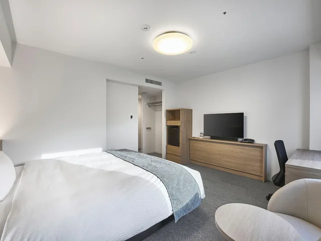 غرفة سوبيريور بسرير كينج للمدخنين، DAIWA ROYNET HOTEL UTSUNOMIYA 1/2