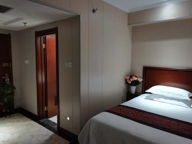 غرفة بزنس بسريرين منفصلين، Greentree Inn Liaocheng Town Dongchang Road Zhuanpan Business Hotel 2/3