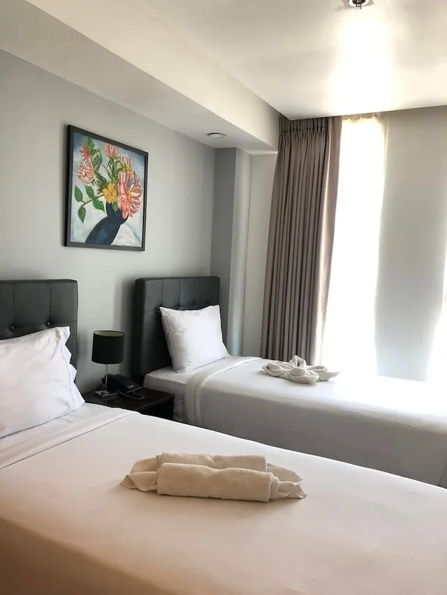 غرفة ديلوكس بسريرين منفصلين، The Pacifico Boutique Hotel 1/9