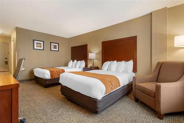 غرفة بسريرين مزدوجين لذوي الإعاقة، Comfort Inn MSP Airport - Mall Of America 2/4