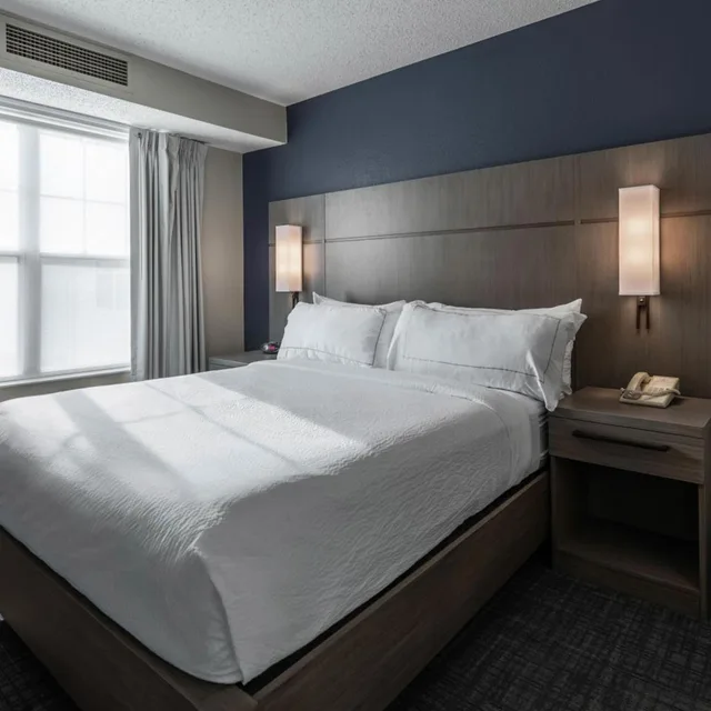 جناح بسرير كوين بغرفة نوم واحدة، Residence Inn Marriott Easton 1/7