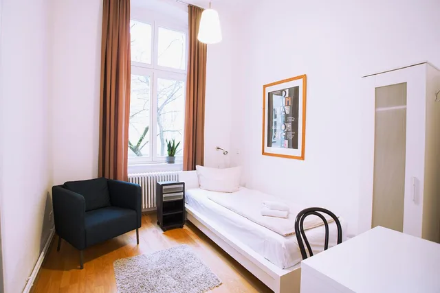 غرفة مفردة، Pension Peters Berlin 2/5