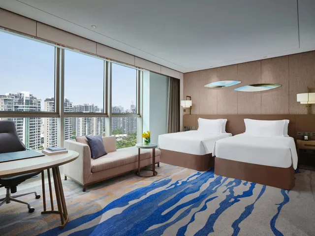 غرفة بسريرين منفصلين، Intercontinental Hotels Xiamen 1/3